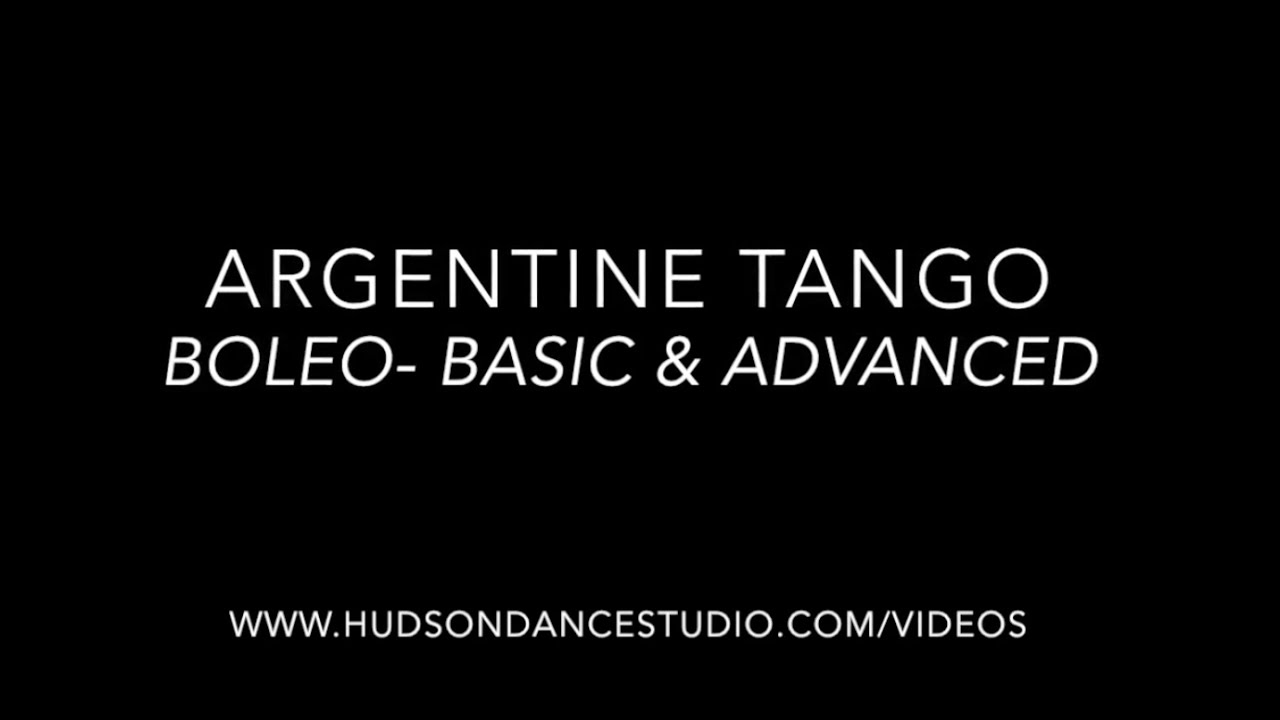 Argentine Tango // Boleos
