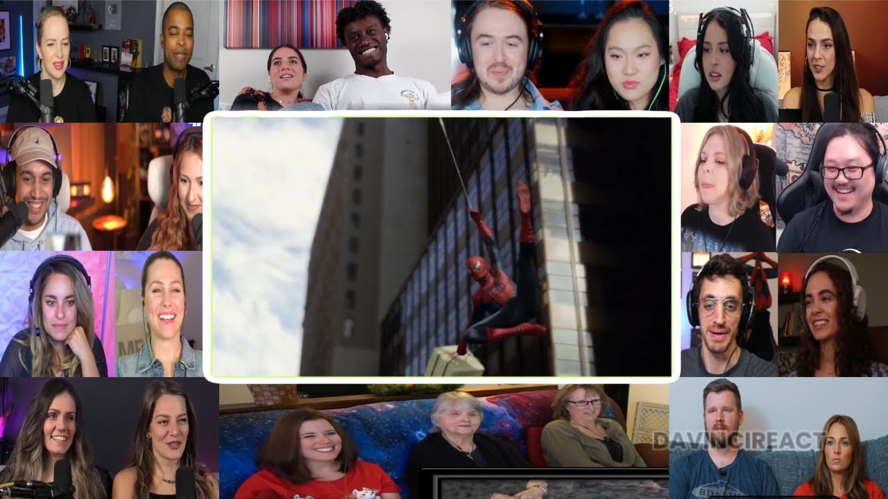 Late for Delivery, But Still a Hero! Scene - Spider-Man 2 (2004) | Reaction Mashup