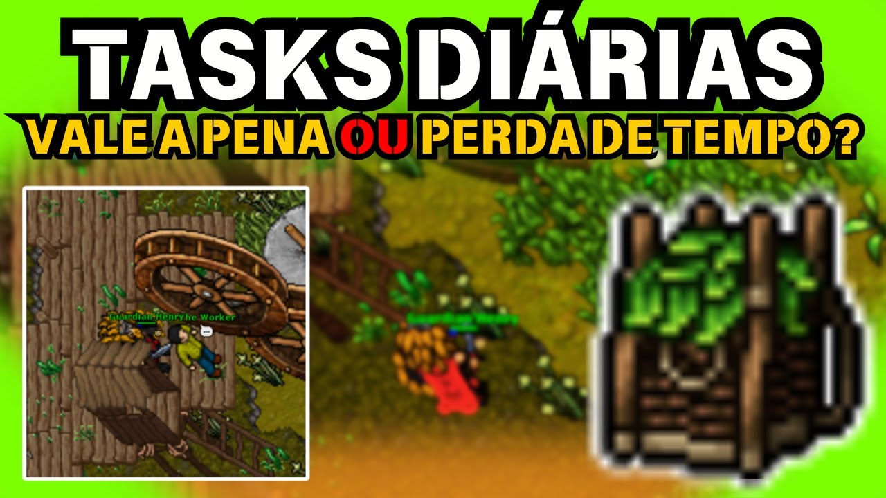Tibia - Vale a Pena Fazer as Tasks Di&aacute;rias e Achievements?
