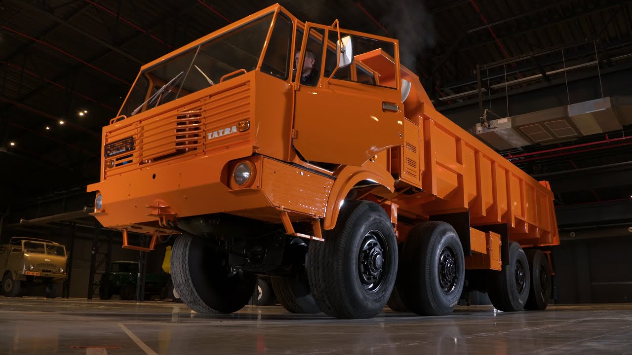 Muzeum nákladních automobilů Tatra - návoz expozice 2021 - dokument