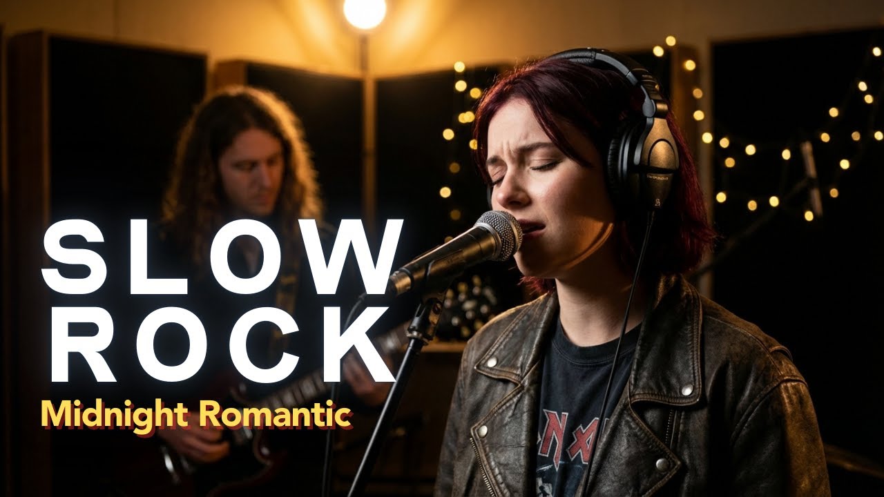 Midnight Rock Ballads    The Ultimate Slow Rock Mix for Relaxing Love Mood