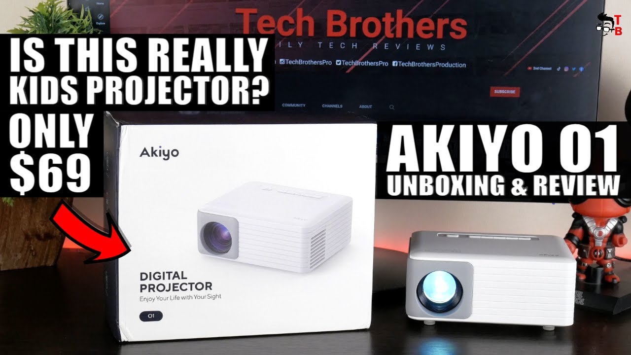 AKIYO O1 REVIEW: 480P Projector Enough For Home Theater?