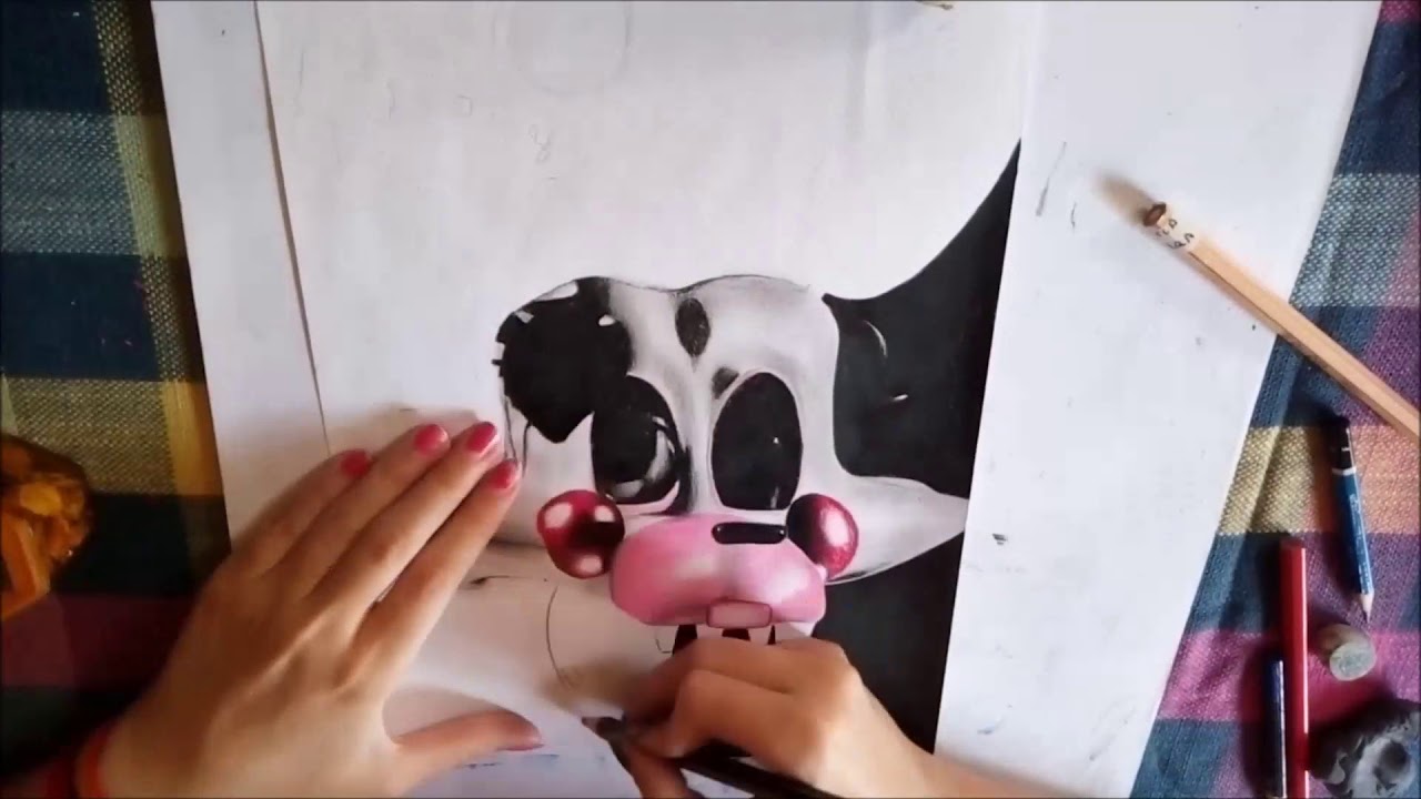 Speed Drawing - Mangle (FNAF 2)