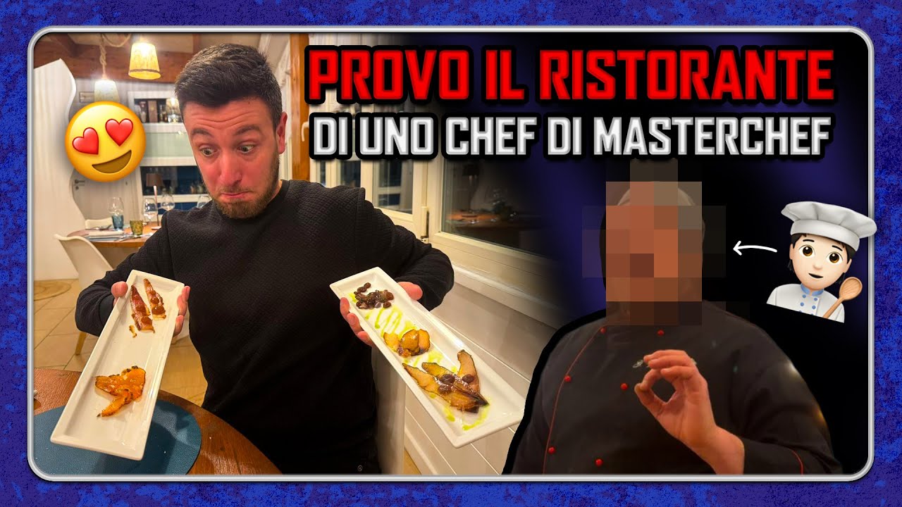 🤤 PROVO IL RISTORANTE DI UNO CHEF 👨🏻‍🍳 DI MASTERCHEF!