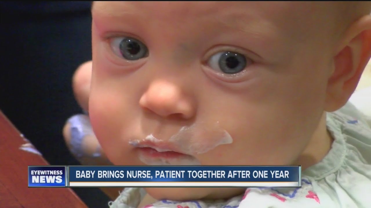 Baby brings nurse, patient together after one year in emotional reunion