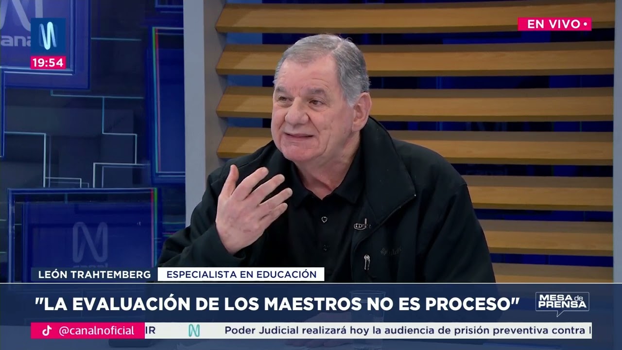 Entrevista a León Trahtemberg en Canal N 06 07 2025 Día del Maestro