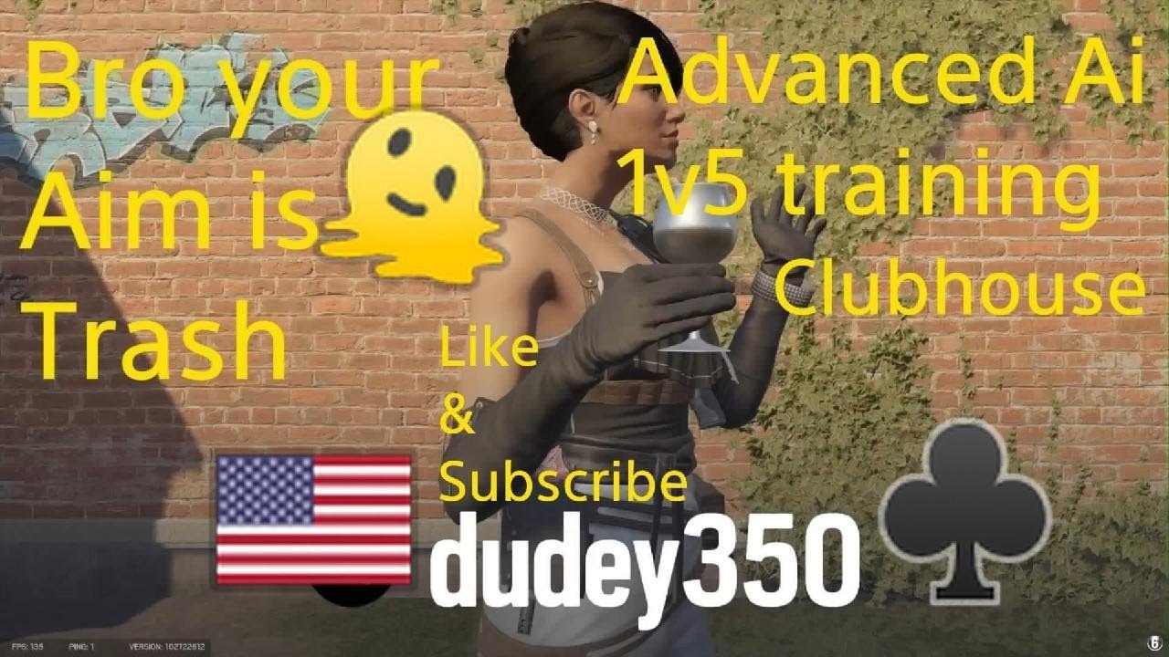 R6 Bro your aim is trash Advanced Ai 1v5 training