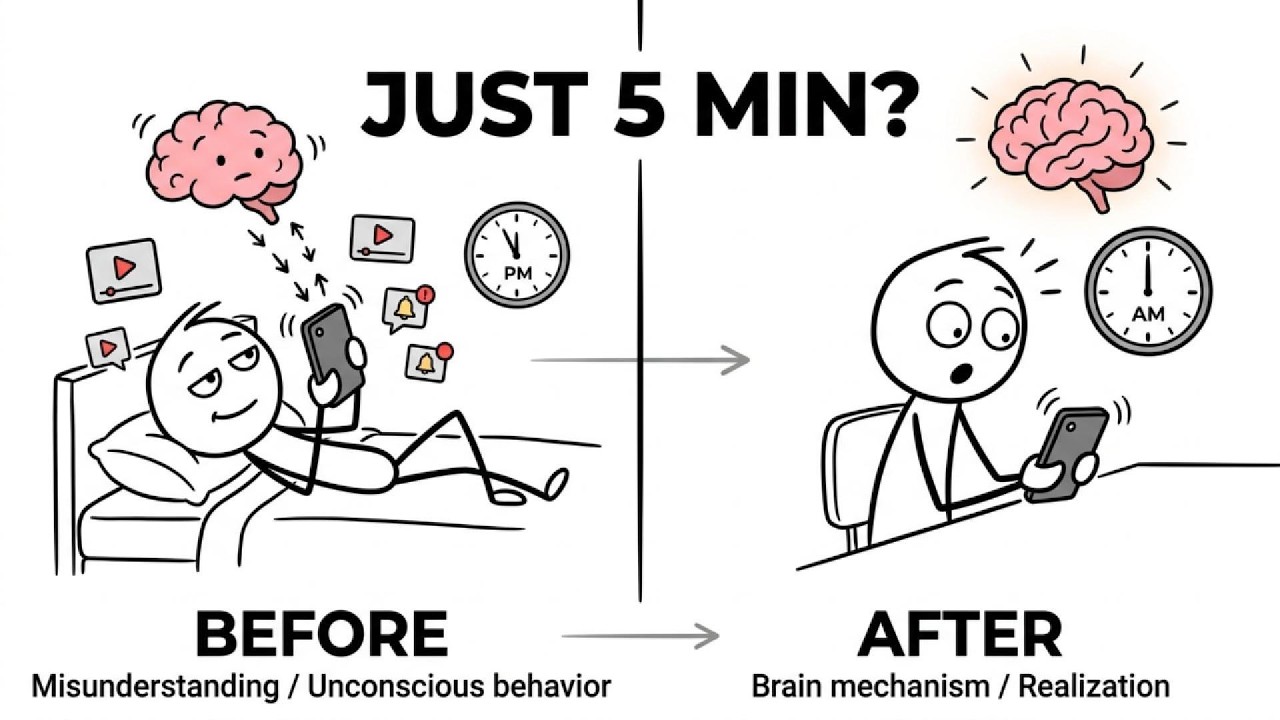 What Happens in Your Brain When You Say “Just 5 Minutes”… But It Turns Into an Hour?