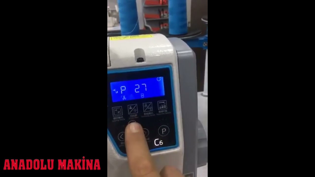 JACK C5 - C6 OVERLOK ZİNCİR İPİ BOYU AYARLAMA PARAMETRESİ