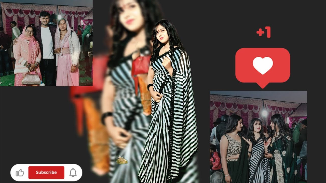 Bua ki beti ki sadhi 😘 (रात को ही आना पड़ा 🥲😢)