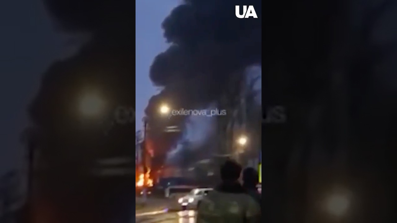 Moscow close to power outage after drone strike #shorts