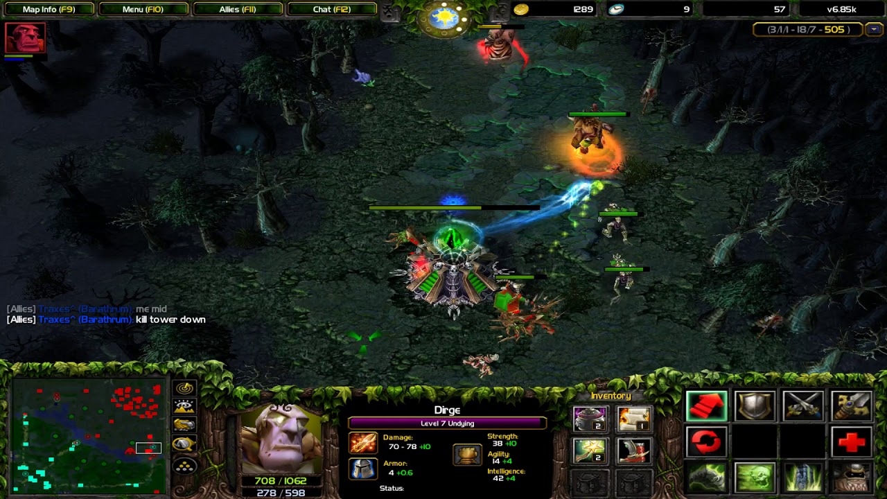 Warcraft 3 - Dota on Eurobattle.net (Lagabuse.com)