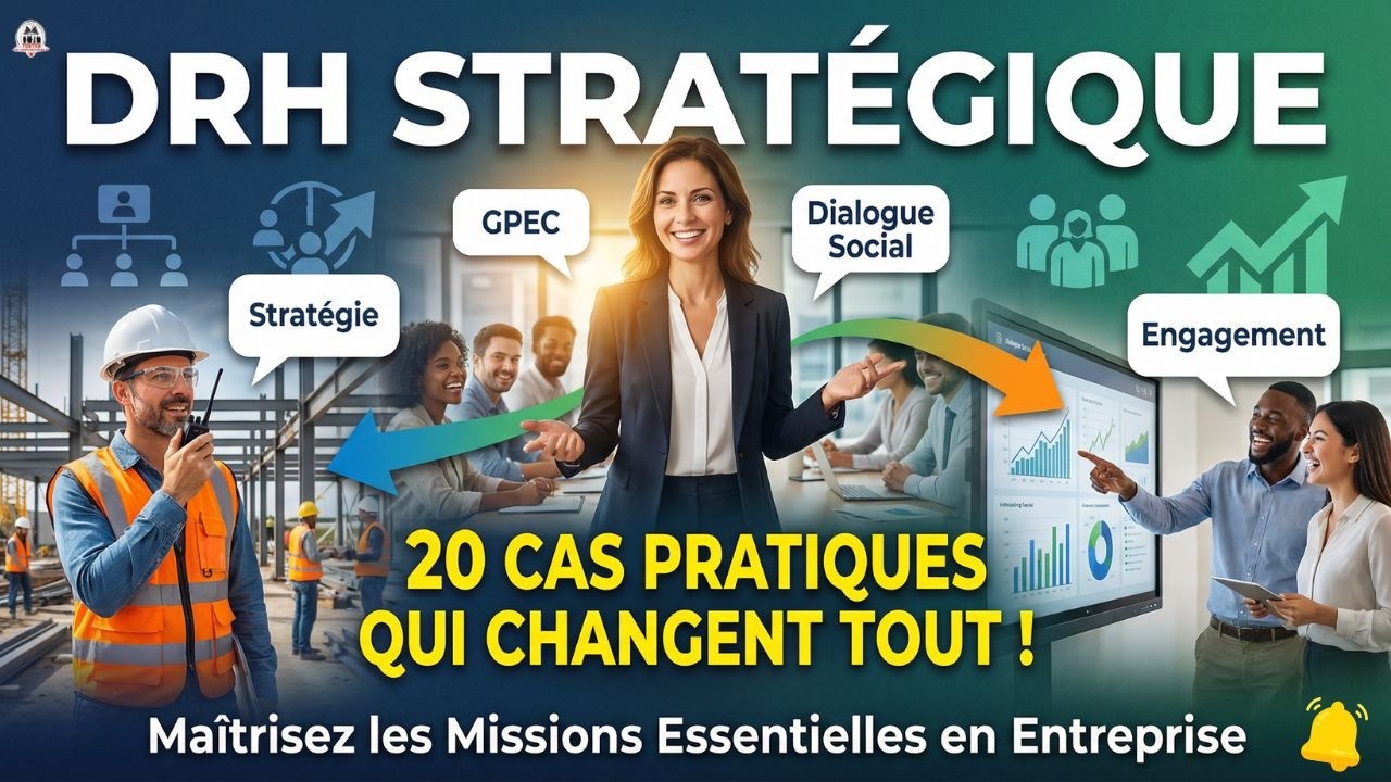Le DRH : Cas pratiques et missions essentielles