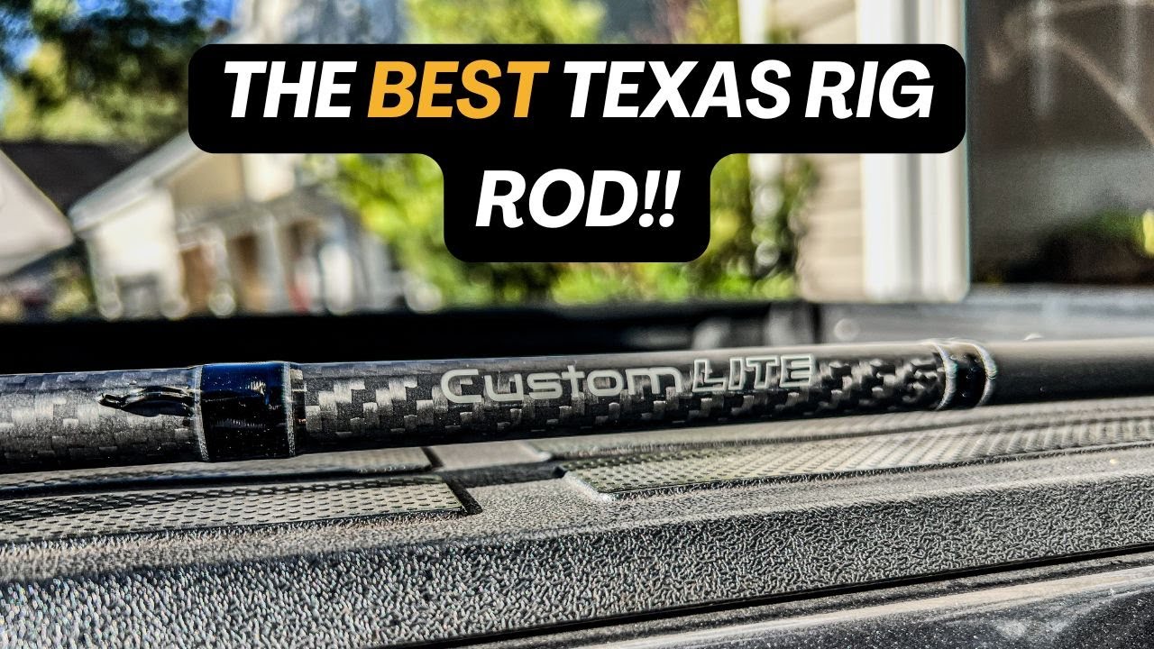 The BEST Texas Rig Rod!! Lew's Custom Lite Rods!!