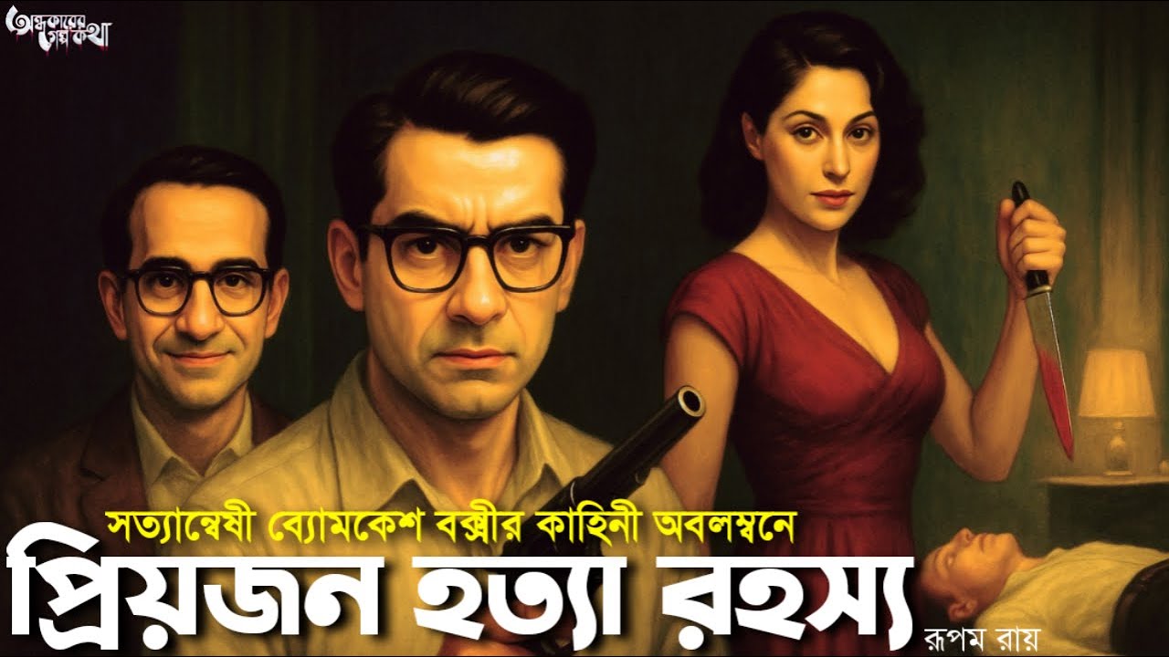 Byomkesh Bakshi । প্রিয়জন হত্যা রহস্য । Goyenda Golpo । Bengali Detective Story । Sunday Suspense