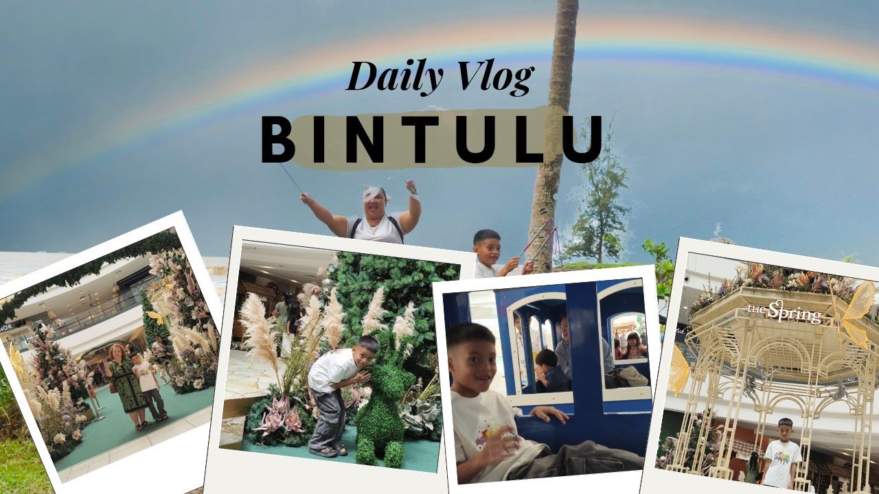 Bejalai Ujing Minggu || meli Lauk Ba Tamu Bintulu || Main Ba Pantai Tanjong Batu