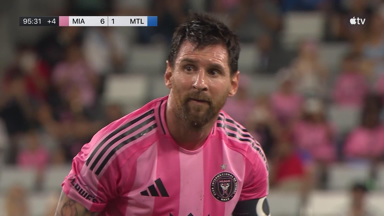 Messi Free Kick Goal is FOURTH GOAL vs. CF Montr&eacute;al!