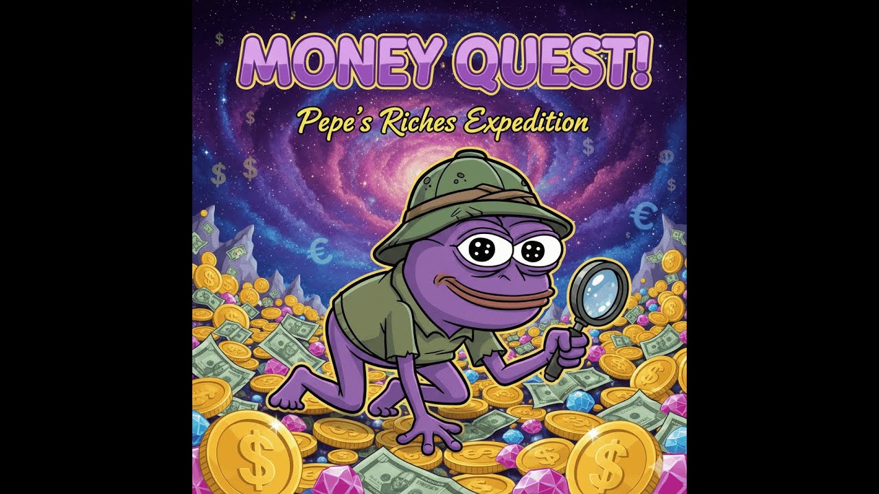 Purple Pepe Purpe searching for the money!!
