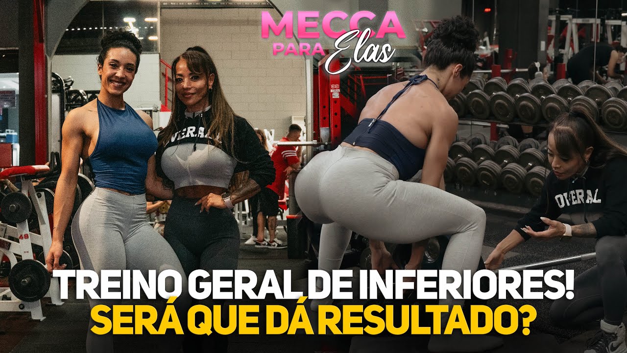 TREINO GERAL DE MEMBROS INFERIORES! SERÁ QUE DÁ RESULTADO?