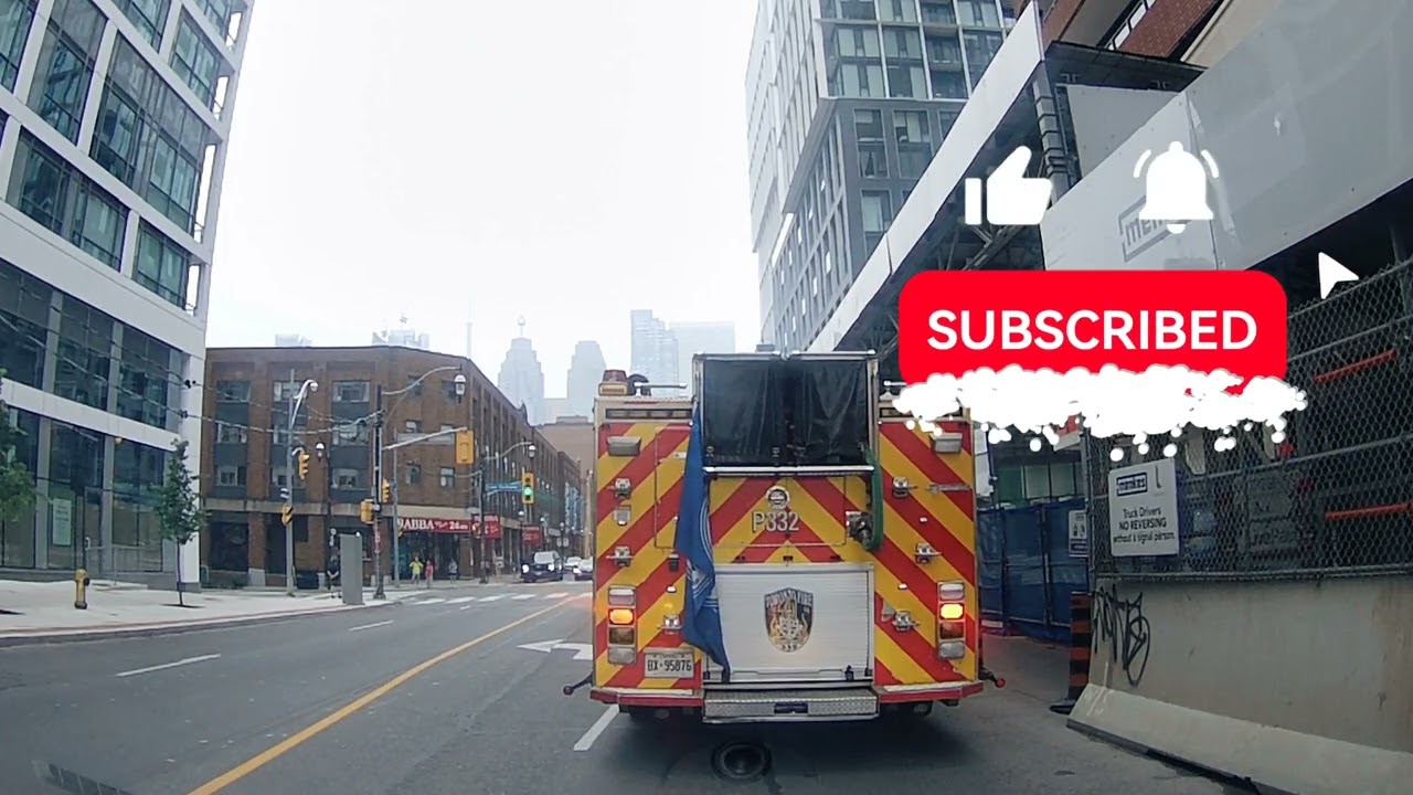 Driving tour boulton ave & Queen St E to Liberty St Toronto