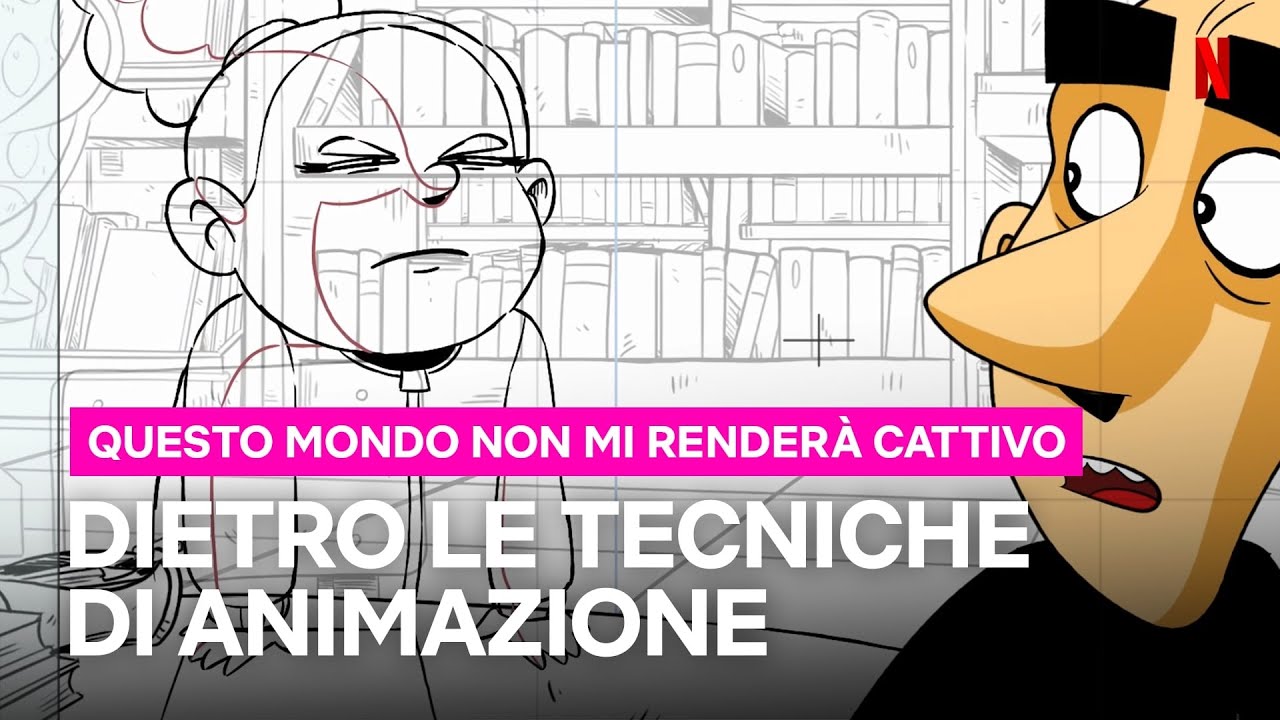 ZEROCALCARE e i segreti dell'animazione di QUESTO MONDO NON MI RENDERÀ CATTIVO | Netflix Italia