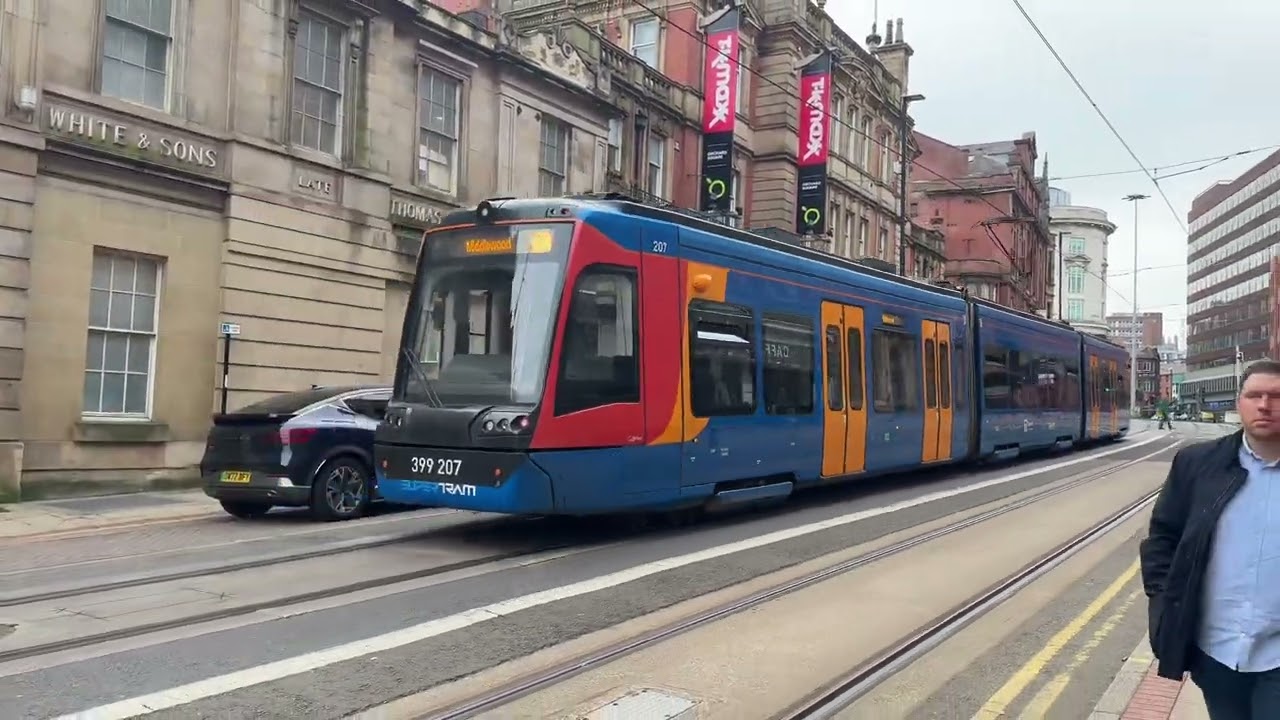 Couple of Buses and Trams in Sheffield (31st October 2024)