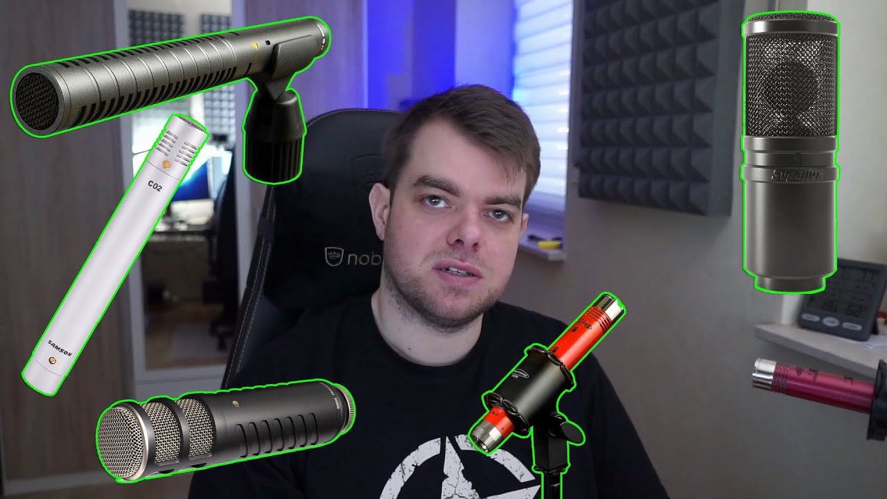 Vergleich verschiedener XLR Mikrofone