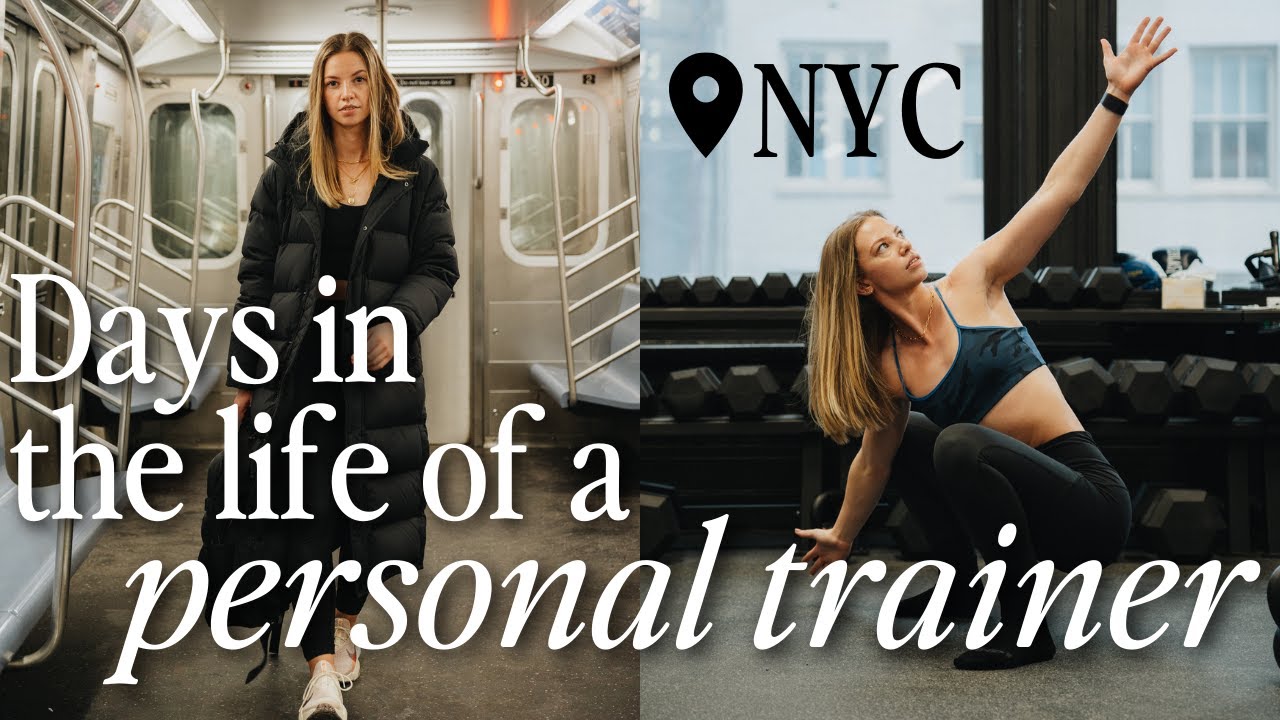 NYC VLOG | personal trainer work days + my post-vacation workouts + living a balanced life