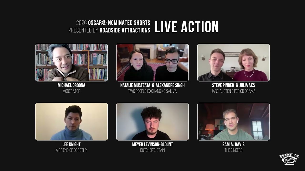 2026 Oscar&reg; Nominated Shorts | Virtual Roundtable: Live Action | In Theaters February 20