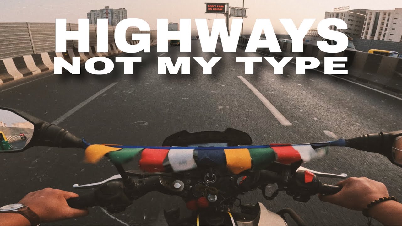 HIGHWAY IS NOT MY TYPE  | INDIAN  ROADS | AHMEDABAD INDIA | NEPALI VLOG | BIBEK RAI |