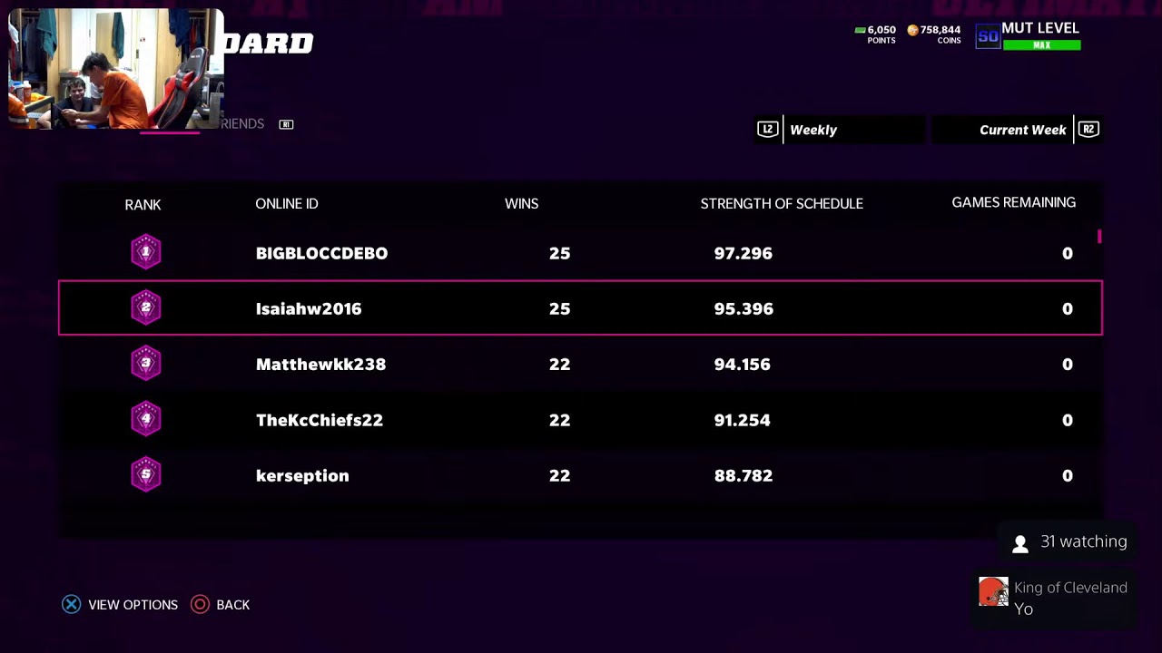 MUT 22 Weekend league (15-0) with Ramsey, Adams, Thomas gameplay
