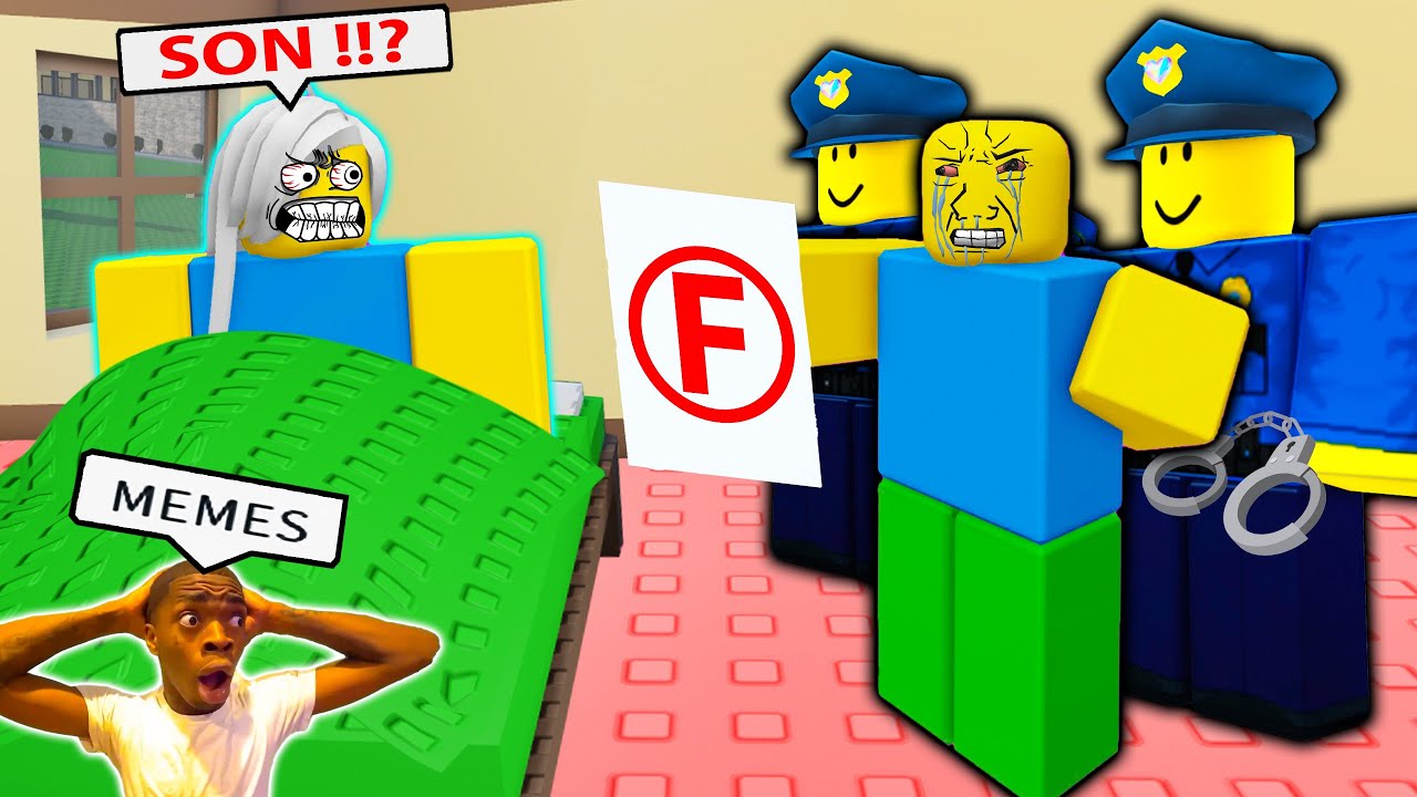 Упс, я провалил тест по математике — смешные моменты Roblox (мемы) | Bacon Strong