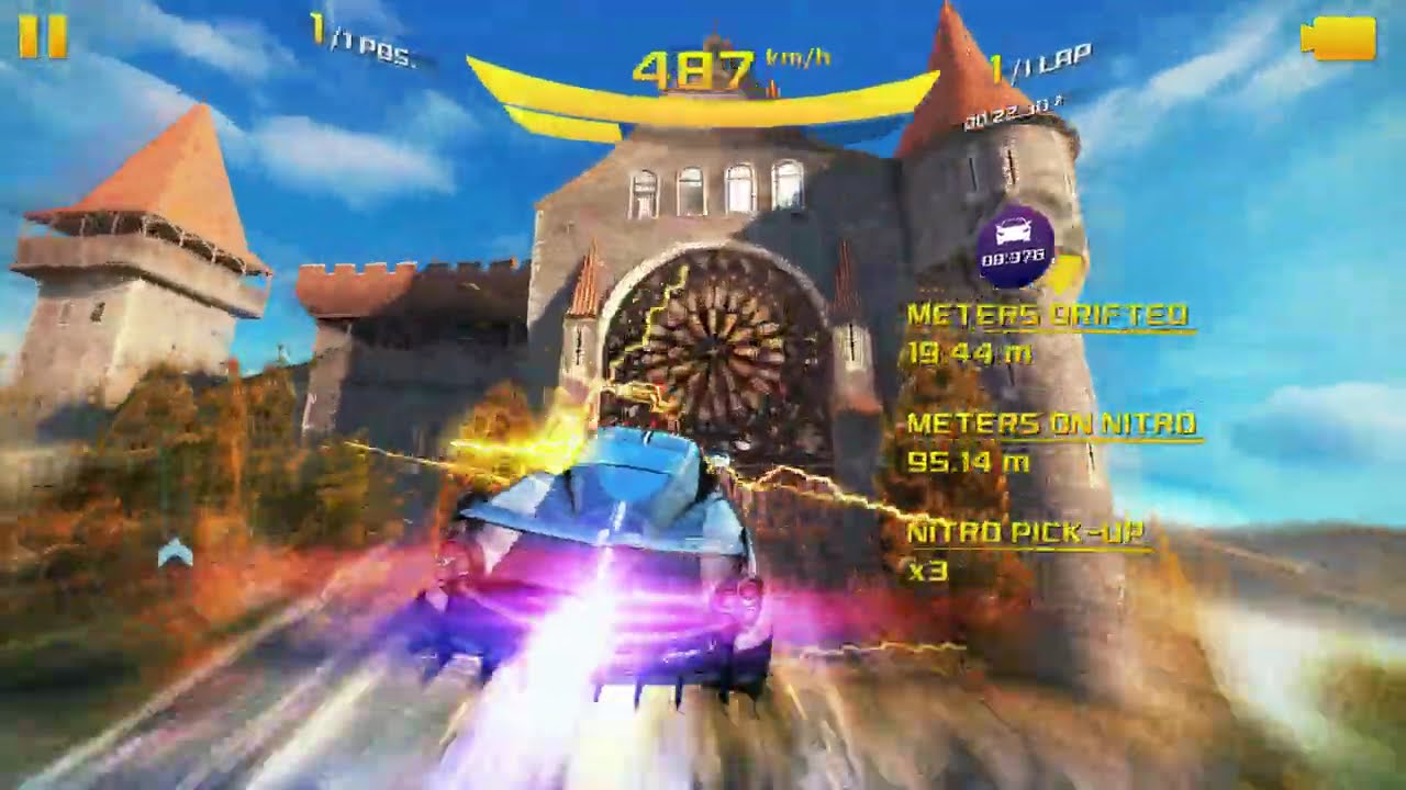 My best Gauntlet laptime - Clifftop Run - 00:58:986