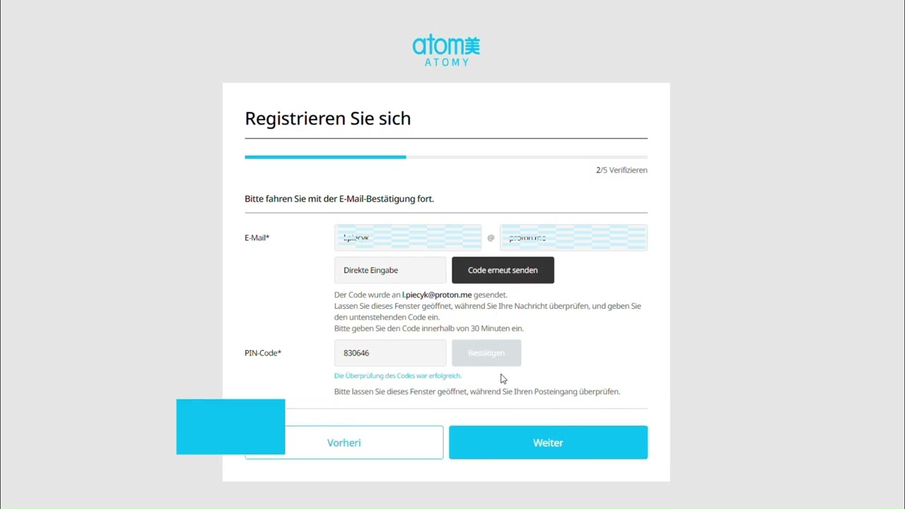 Atomy Registrierung Schritt f&uuml;r Schritt &ndash; Einfach erkl&auml;rt