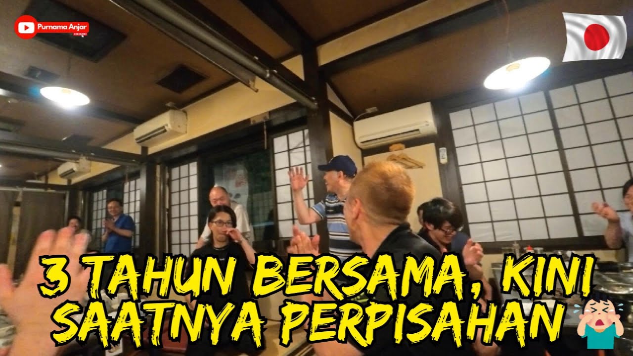 Dibuatkan Pesta Perpisahan oleh Orang Jepang! Sedih Campur Bahagia 😢🍱