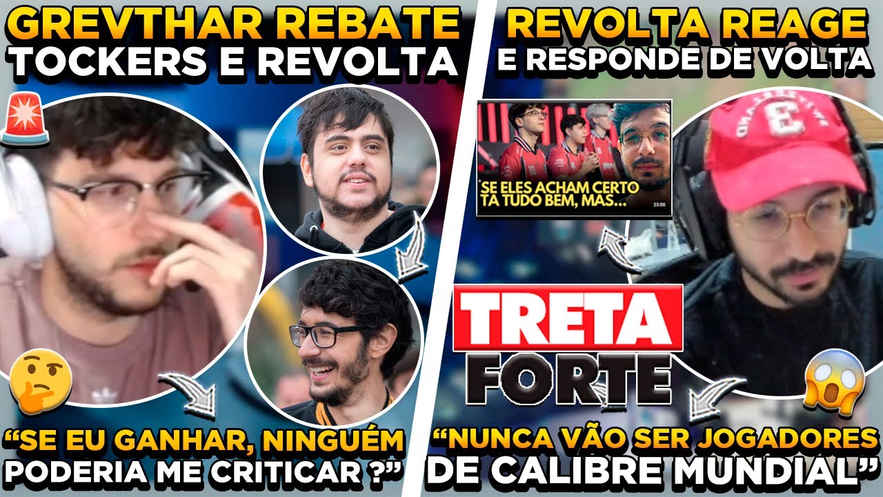 POL&Ecirc;MICA ! GREVTHAR DEFENDE AEGIS ! REVOLTA RESPONDE GREVTHAR ! BRUCESA SUBESTIMOU A VIVO KEYD ?