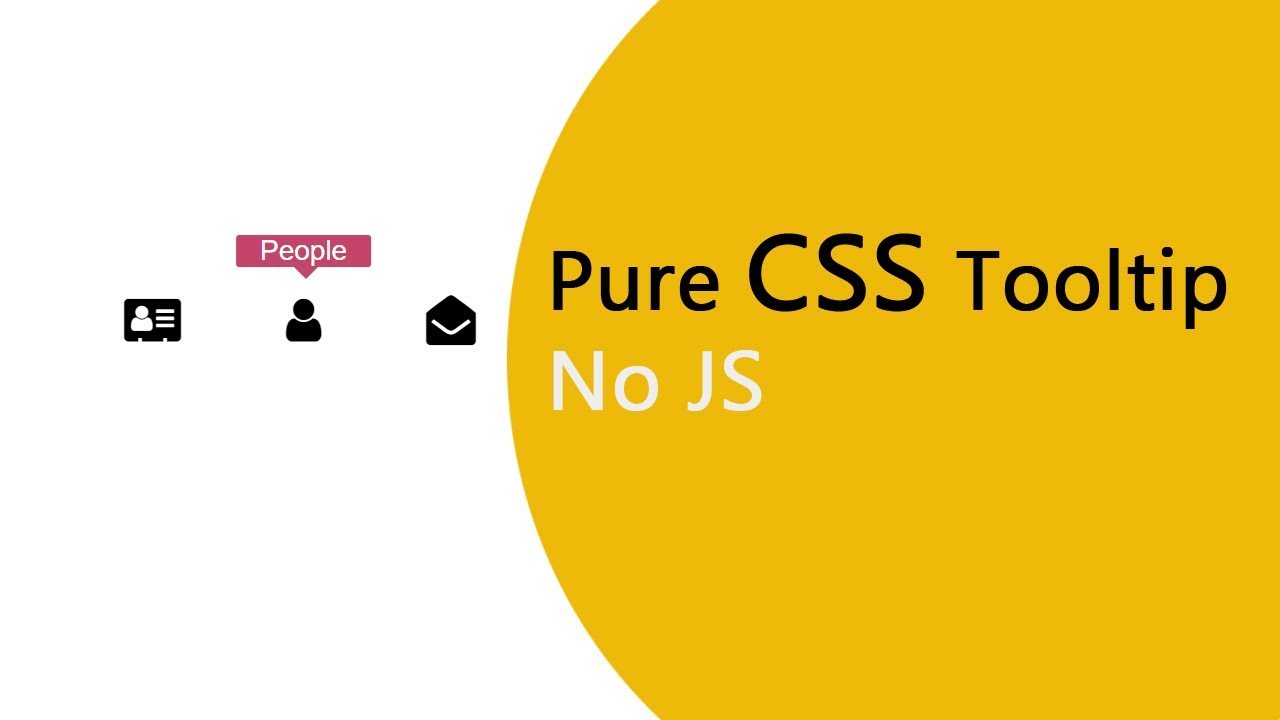 Pure CSS Tooltip on hover | csPoint Web Designing Tutorials
