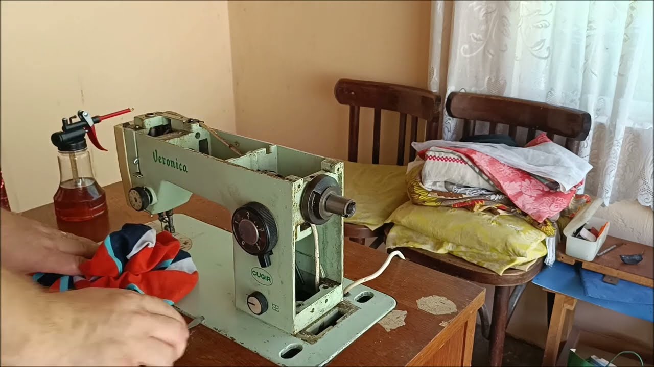 AM REPARAT MAȘINA DE CUSUT PE  