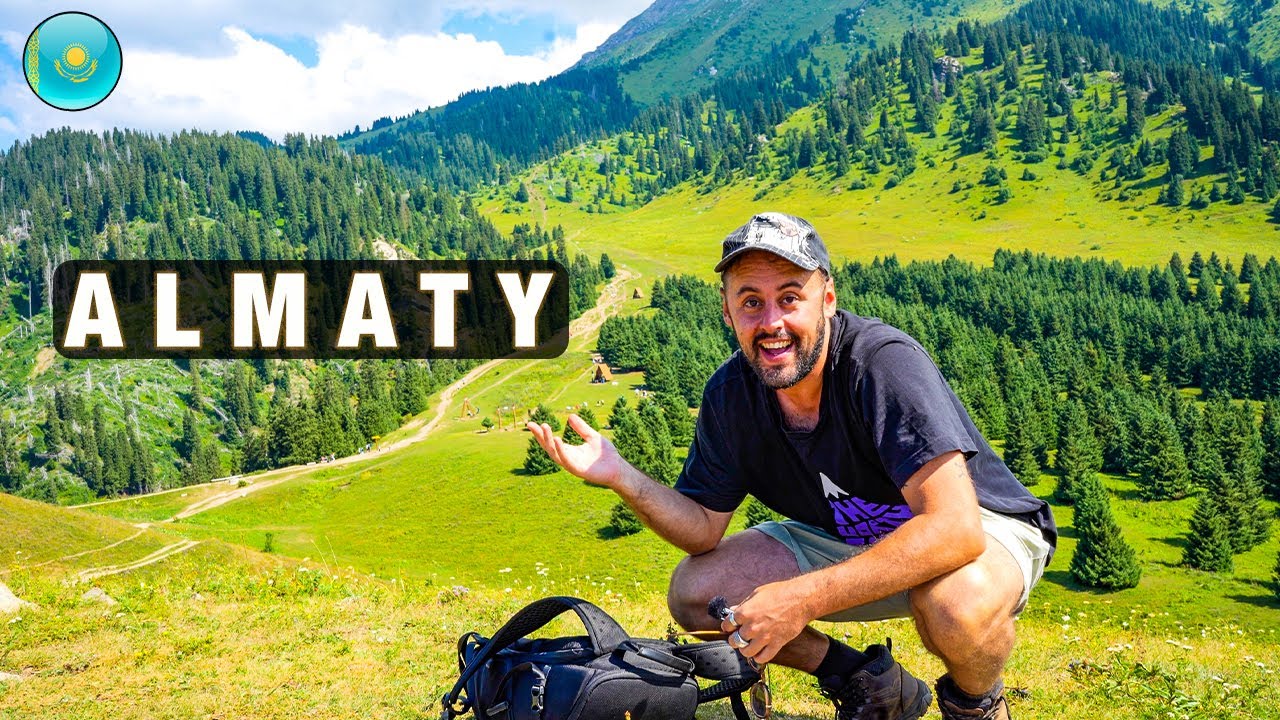My First Real Time Exploring ALMATY 🇰🇿 - Nature is amazing!