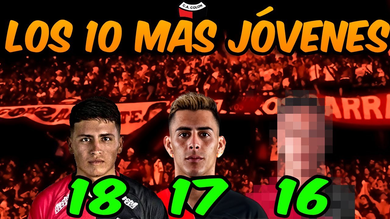 TOP 10 MÁS JÓVENES EN METER GOL   l   COLÓN