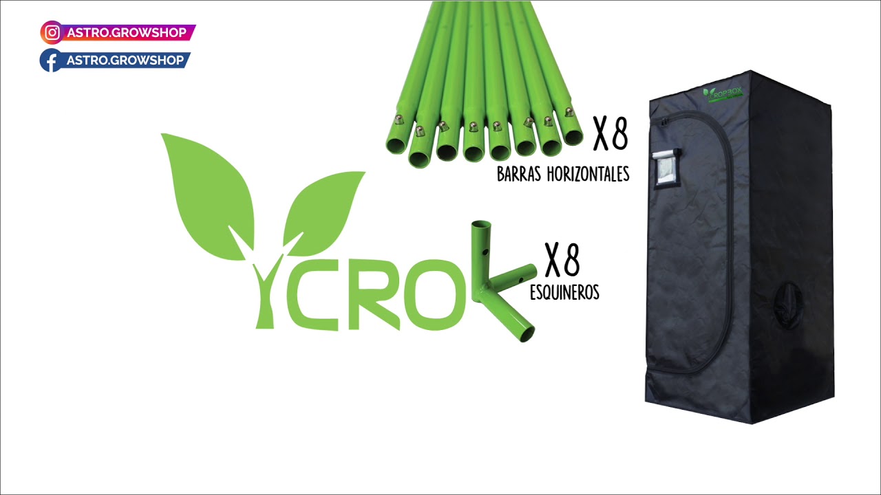 Video Rese&ntilde;a Astro - Carpas de cultivo Cropbox