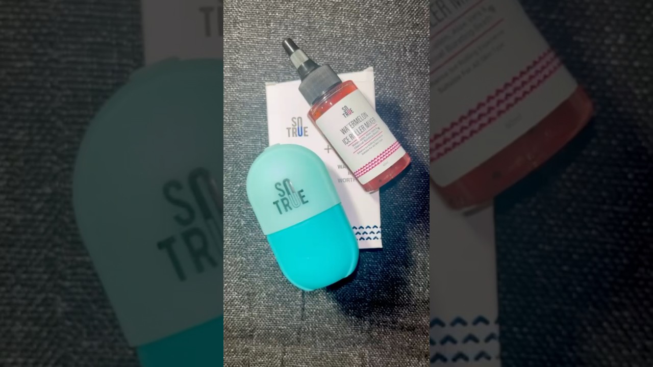 🧊 Unboxing the ‘So True’ Facial Ice Roller! | Chill Your Skin, Glow Within! ❄️✨