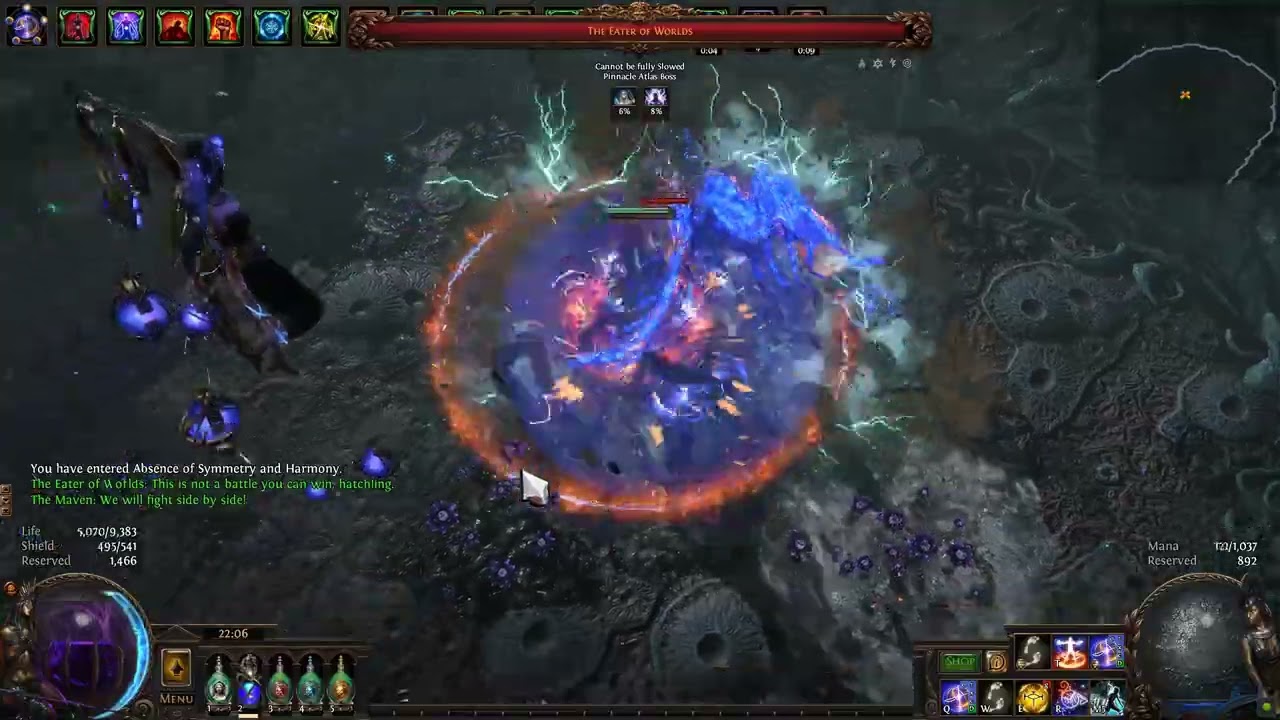 POE 3.25 Penance Brand of Dissipation Life Stacking Uber Eater