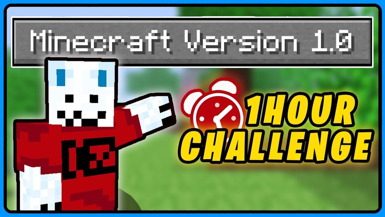 We Tried Speedrunning Minecraft 1.0… and Regretted It