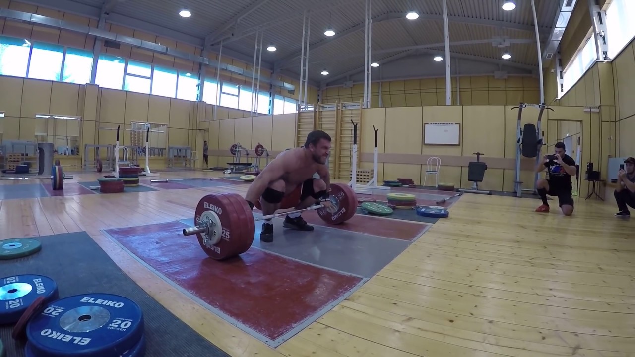 Klokov Pause Snatch 185KG