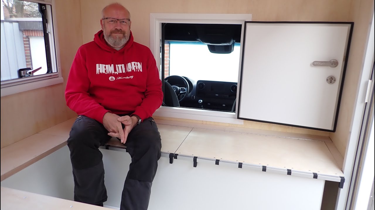 Fahrzeugbau Teil 7 - Möbelbau Bett und Bänke