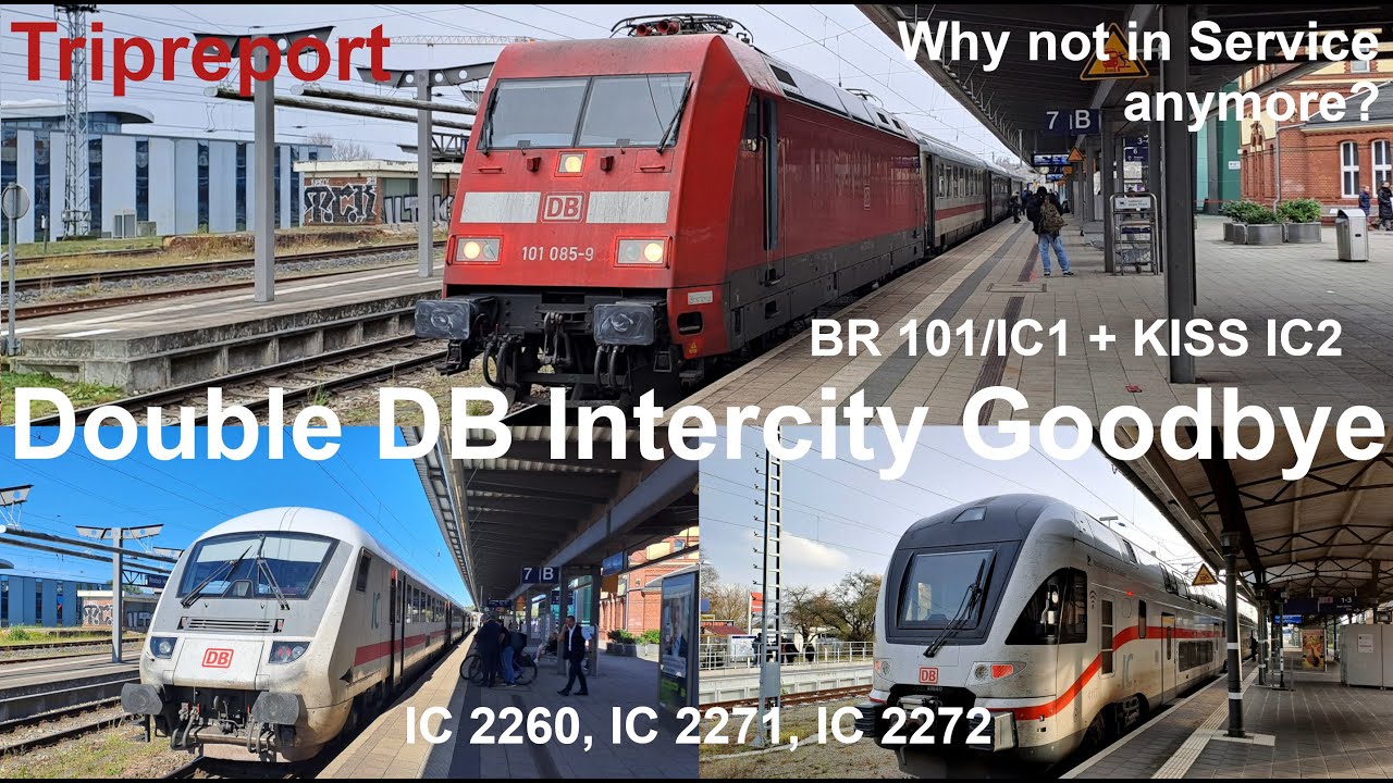 Double Intercity Goodbye - End of the IC1 and Stadler KISS IC2 -Tripreport IC 2260, IC 2271, IC 2272