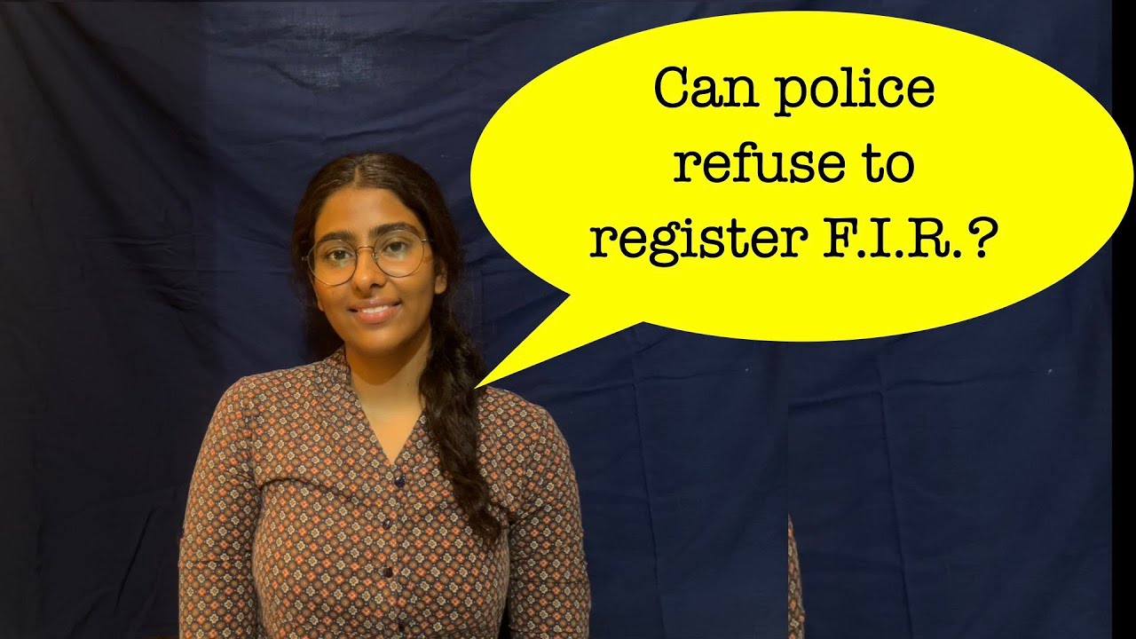 What To Do When Police Refuse To Register FIR