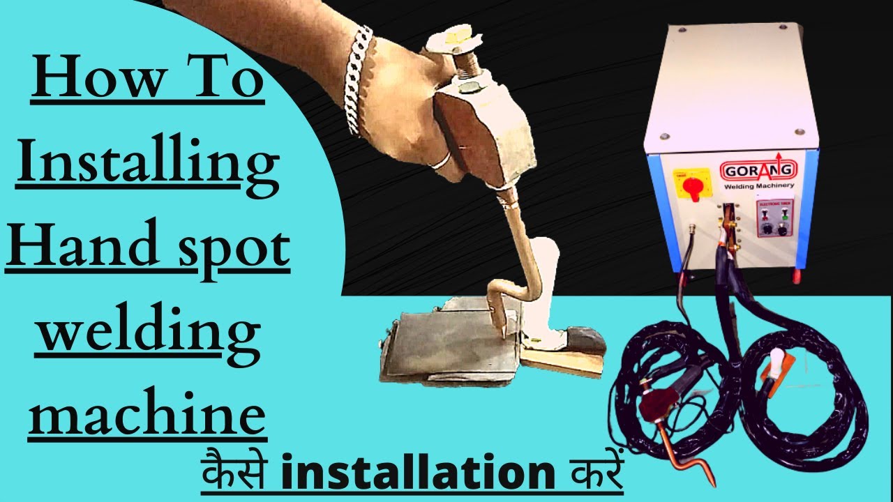 How To Installation Hand spot welding machine, Cable Spot Welding, Gun Type Spot Welding  8780499281
