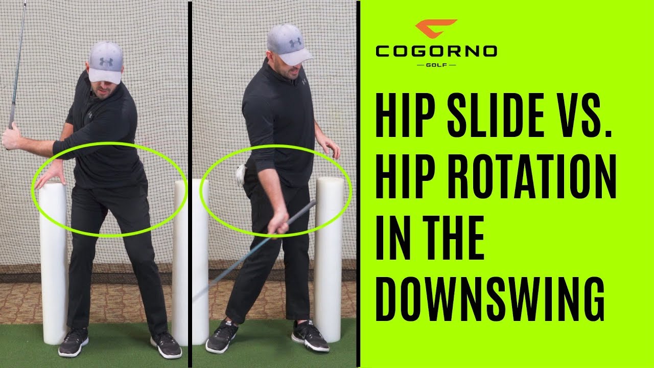 GOLF: Hip Slide Vs  Hip Rotation In The Downswing